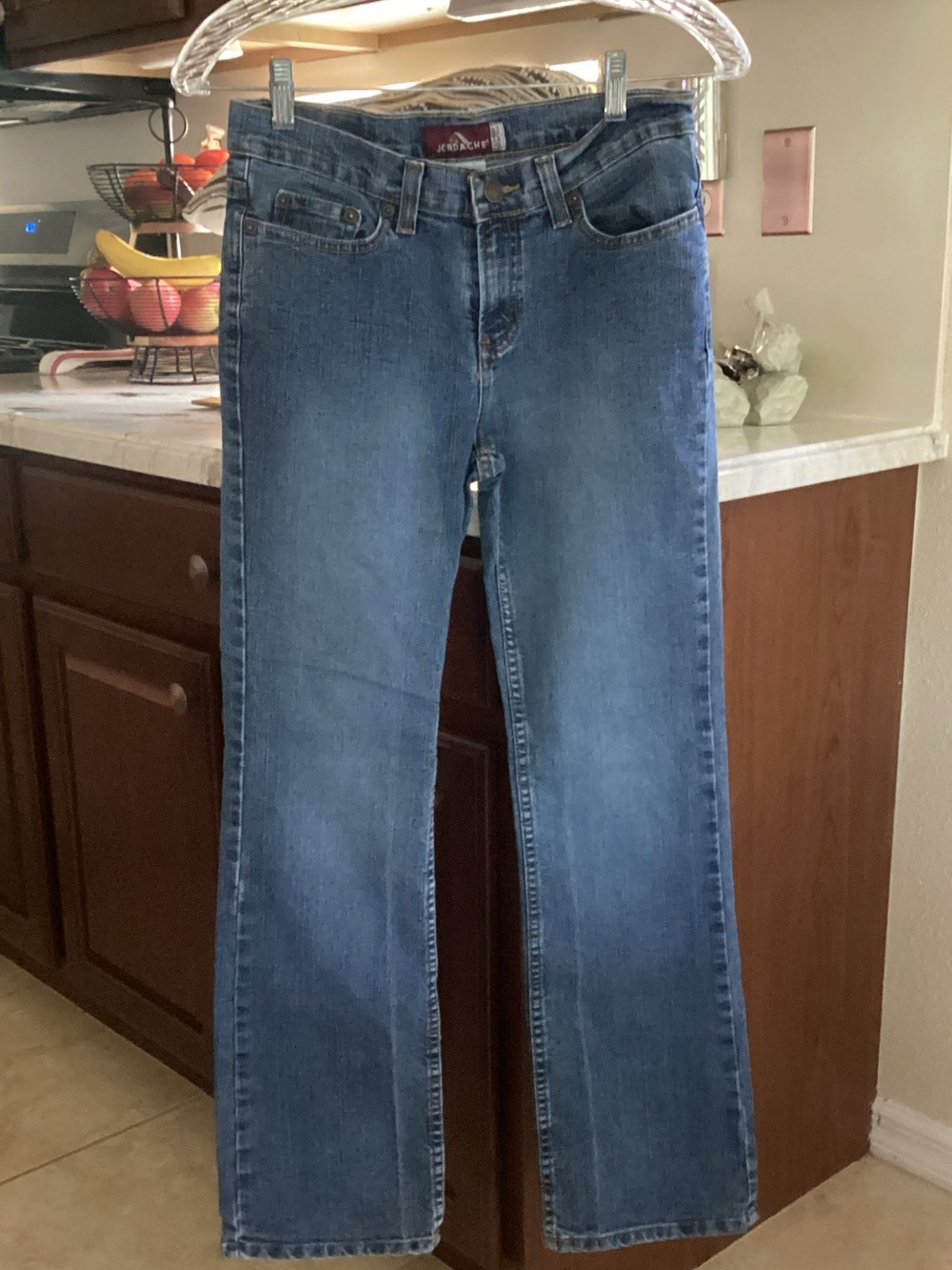 VTG Jordache Women’s Medium Blue Boot-Cut Jeans 28” Inseam 8” Rise